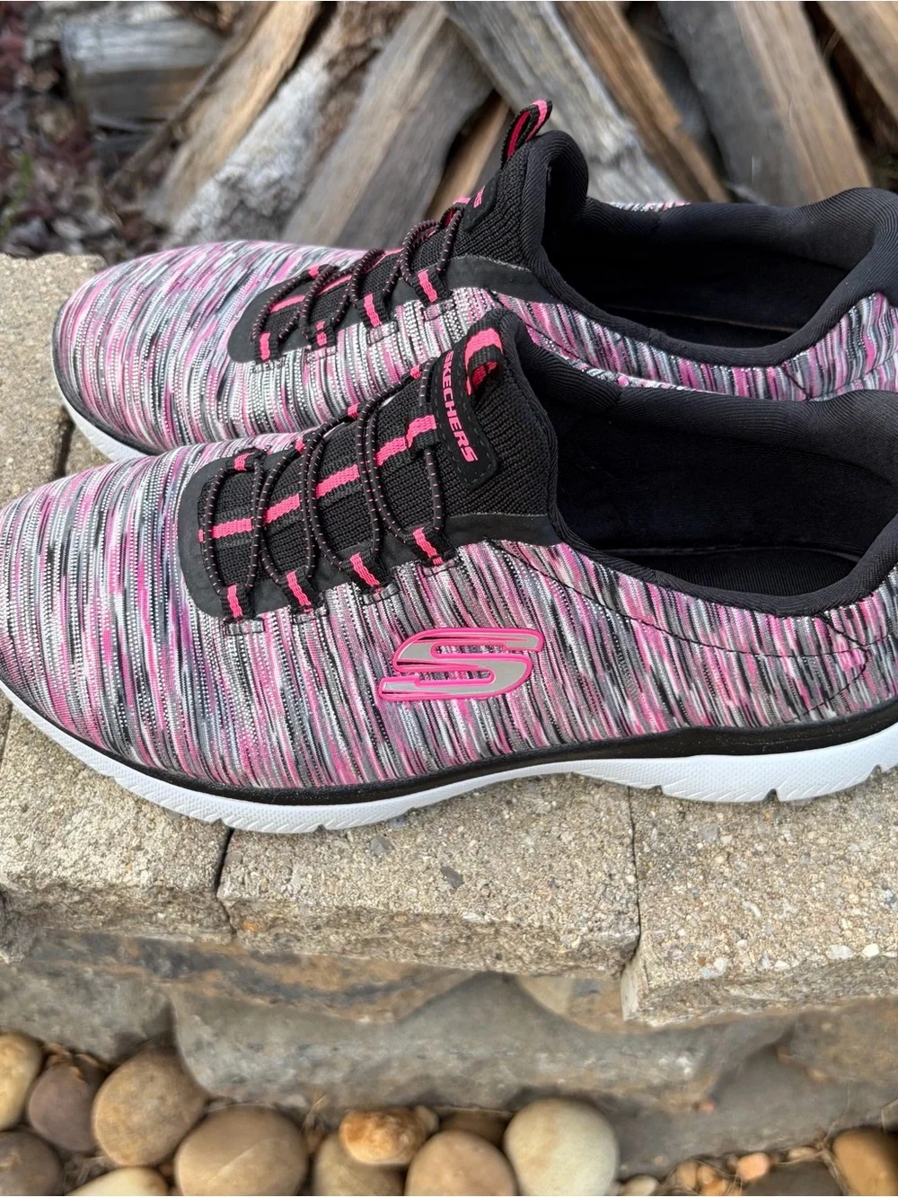 Skechers Sport Women's Sport Knit Sneakers Size 7 - Picture 7 of 7